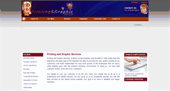 Desktop Screenshot of printingandgraphicservices.com